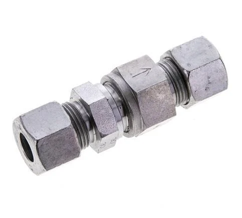 Hydraulic Check Valve Cutting Ring 12S (M20x1.5) Steel 3-400bar (44-5800)psi ISO 8434-1