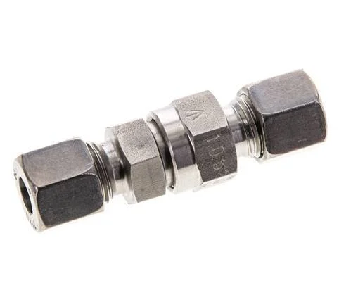 Hydraulic Check Valve Cutting Ring 8L (M14x1.5) Stainless Steel 1-250bar (15-3625)psi ISO 8434-1