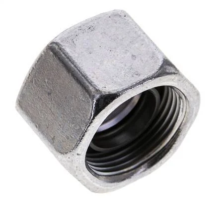16S (M24x1.5) Steel Functional Nut FKM