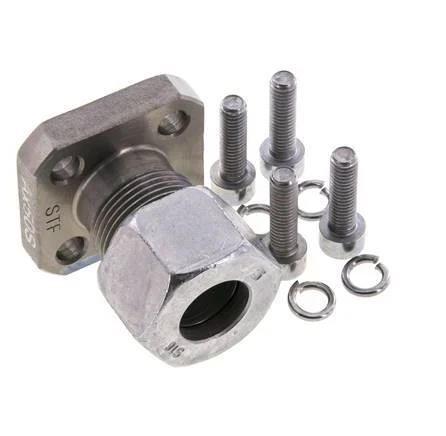 LK 35 Pump Flange Steel with 16S (M24x1.5)