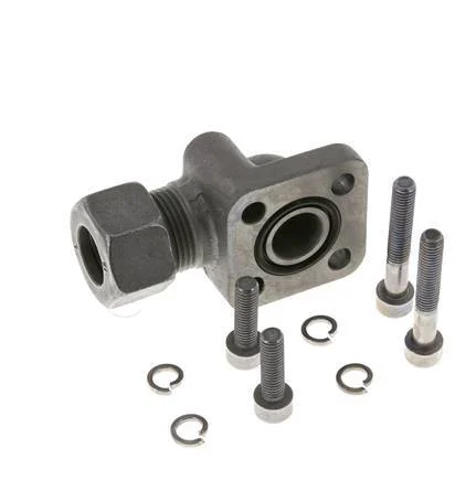 LK 35 Elbow Pump Flange Malleable cast iron with 15L (M22x1.5)