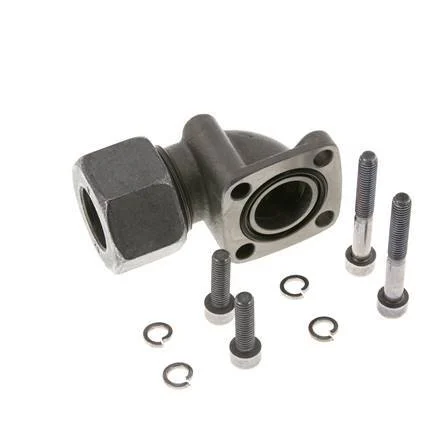 LK 40 Elbow Pump Flange Malleable cast iron with 20S (M30x2)
