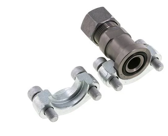 3/4'' SAE Flange 6000 PSI Steel with 20S (M30x2) ISO 6162-2