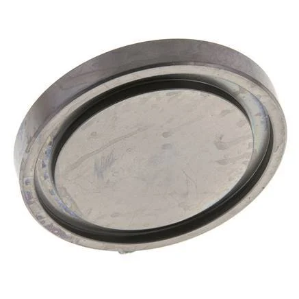 1-1/2'' SAE Blind Plate 3000 PSI Steel ISO 6162