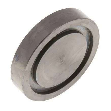 1-1/4'' SAE Blind Plate 6000 PSI Steel ISO 6162