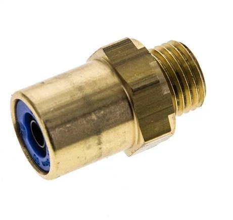 Raufoss ABC Newline Push-In Coupling - 8x1 mm - Male Threaded M14x1,5