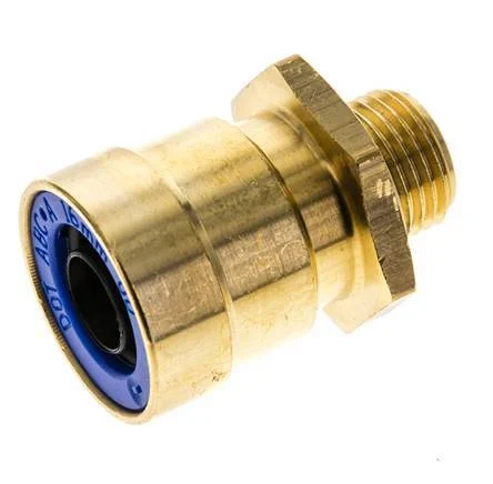 Raufoss ABC Newline Push-In Coupling - 16x2 mm - Male Threaded M16x1,5