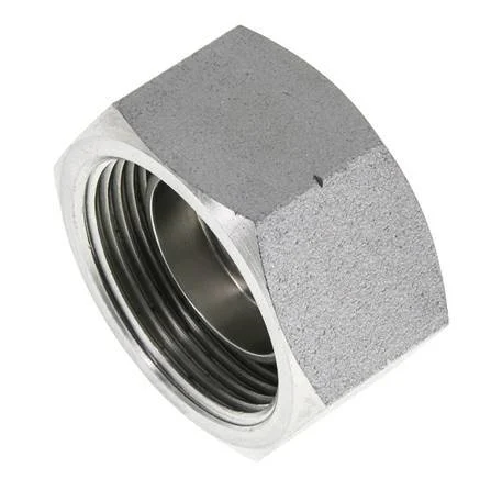 End Cap G1 1/4'' Steel with External Hex 60° cone 150bar (2107.5psi) Hydraulic
