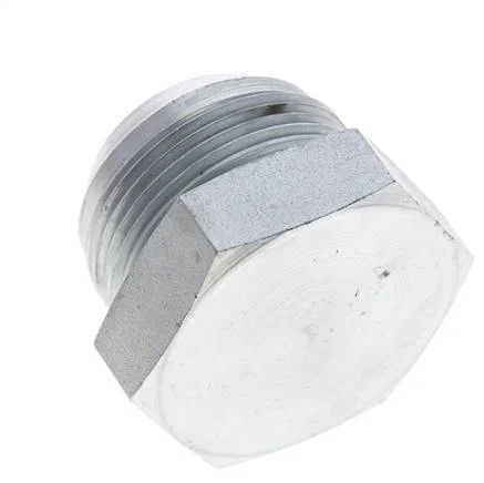JIC Plug UN 1-5/8''-12 (Dash Size 20) Steel 140bar (1967.0psi)