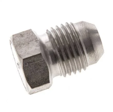 JIC Plug UNF 1/2''-20 (Dash Size 5) Stainless steel 275bar (3863.75psi)