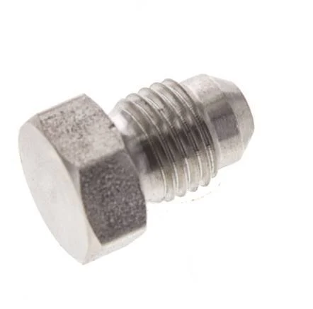 JIC Plug UNF 7/16''-20 (Dash Size 4) Stainless steel 310bar (4355.5psi)