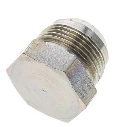 JIC Plug UN 1-5/16''-12 (Dash Size 16) Steel 170bar (2388.5psi)