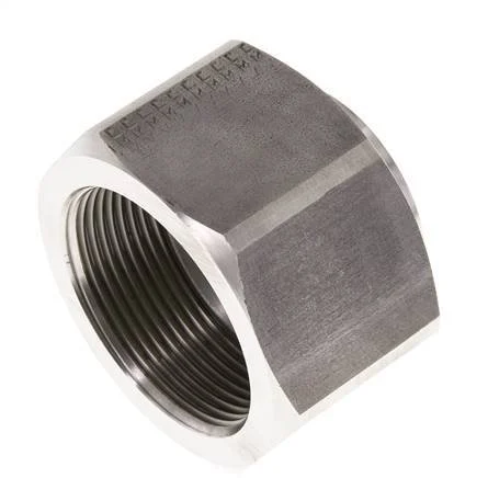 JIC End Cap UN 1-7/8''-12 (Dash Size 24) Stainless steel 100bar (1405.0psi)