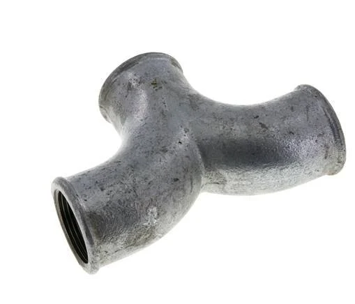 Tee Fitting Rp1 1/4'' Female Malleable cast iron 25bar (351.25psi)