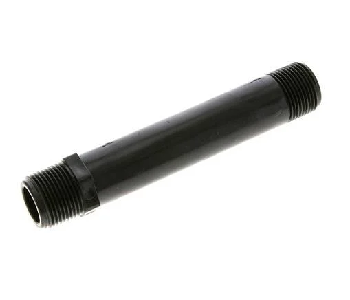 Threaded Pipe G3/4'' Polypropylene (pp) 10bar (140.5psi) FDA 27mm Hex
