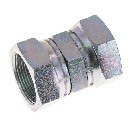 JIC Connector UN 1-5/8''-12 (Dash Size 20) Steel 140bar (1967.0psi)