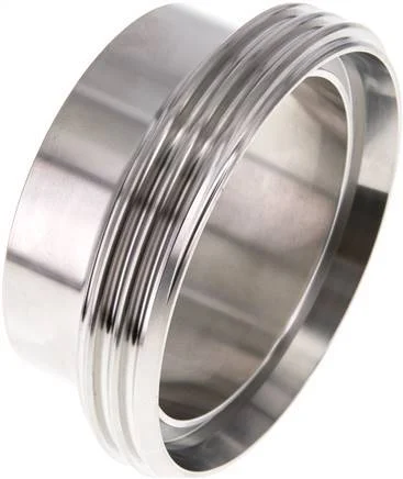 Sanitary (Dairy) Fitting 110 X 1/4'' x 88.9 mm Stainless Steel EPDM