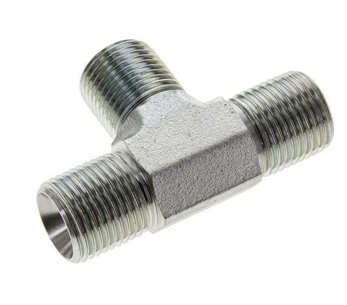 Tee Fitting G1/2'' Male Steel 350bar (4917.5psi)