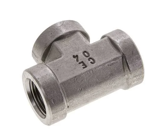 Tee Fitting 3/4'' NPT Female Stainless steel High Pressure 170bar (2388.5psi)