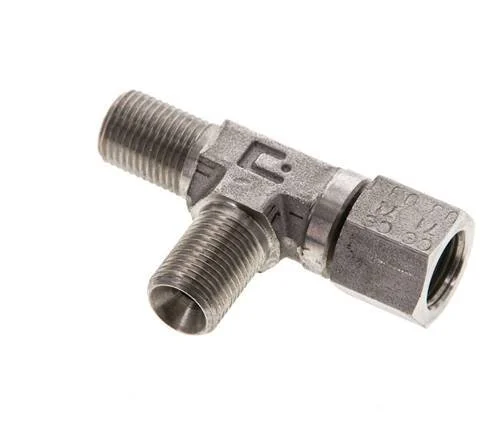 Tee Fitting G1/8'' Male x Female Stainless steel Hydraulic 475bar (6673.75psi)