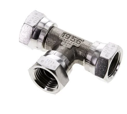 Tee Fitting G1/2'' Female Stainless steel Hydraulic 300bar (4215.0psi)