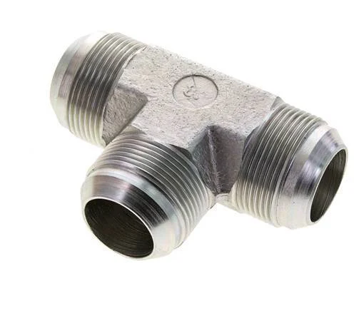 JIC Tee Fitting UN 1-5/8''-12 (Dash Size 20) Male Steel 140bar (1967.0psi)