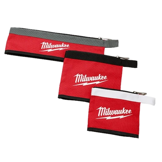 3PC Multi-Size Zipper Pouches