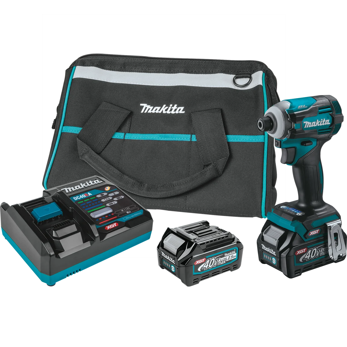40V max XGT® Brushless Cordless 4‑Speed Impact Driver Kit (2.5Ah)