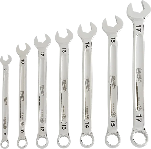 7-Piece Combination Wrench Set - Metric