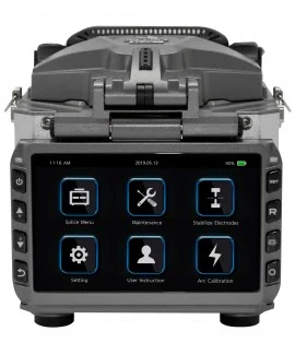 FiberFox Mini6SFT3X Core Alignment Fusion Splicer with 3-Pack FastTrack calibration service