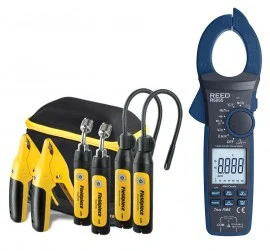 Fieldpiece JL3KH6 Probe Set and REED R5055 Clamp Meter Kit