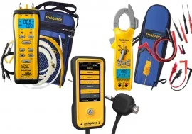 Fieldpiece COMBO-FIELD-KIT5 Combustion Kit with manometer and clamp meter