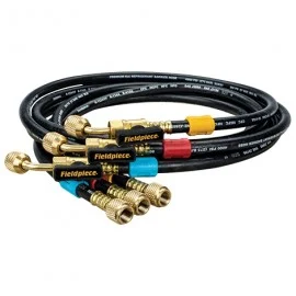 Fieldpiece HR3BM Mini-Split Ball Valve Hose Set, 5/16 and 1/4", 3-pack