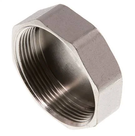 G 2'' Nickel plated Brass End cap 16 Bar