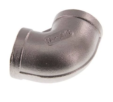 Rp 3/4'' Stainless steel 90 deg Elbow Fitting 10 Bar