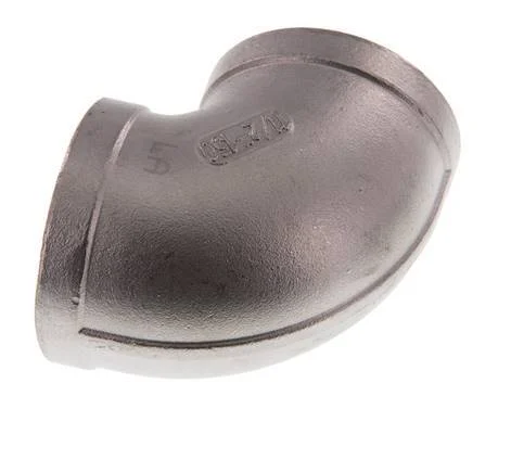 Rp 1 1/2'' Stainless steel 90 deg Elbow Fitting 16 Bar