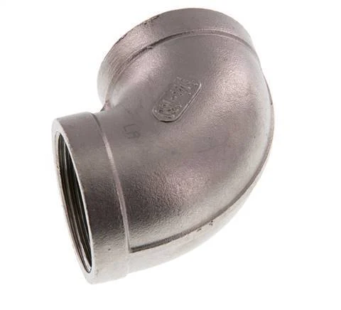 Rp 1 1/4'' Stainless steel 90 deg Elbow Fitting 16 Bar
