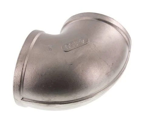 Rp 4'' Stainless steel 90 deg Elbow Fitting 16 Bar