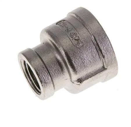 1'' NPT x 1/2'' NPT Stainless steel Round Socket 16 Bar
