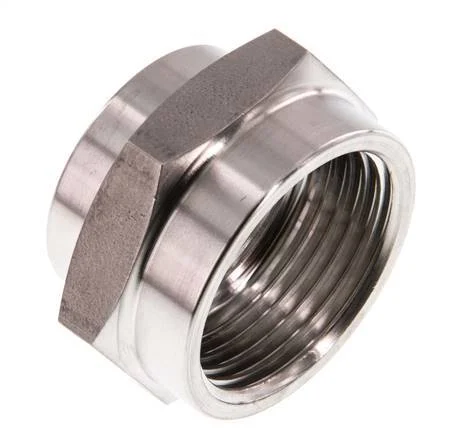 G 1'' x G 3/4'' Stainless steel Socket 40 Bar