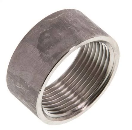 Rp 1 1/4'' x 48.3mm Stainless steel Welding Socket 40 Bar DIN 2986 - 22mm