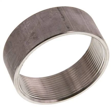 Rp 2 1/2'' x 82mm Stainless steel Welding Socket 40 Bar DIN 2986 - 30mm