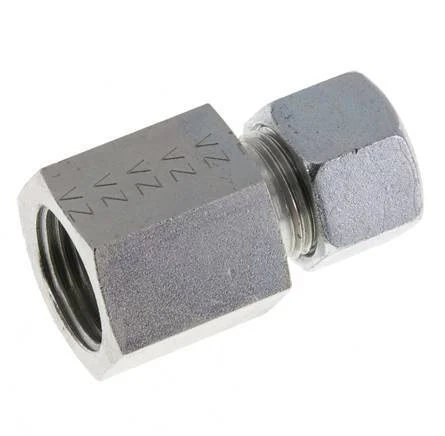 G 1/2'' x 12L Zinc plated Steel Straight Cutting Ring 315 Bar DIN 2353