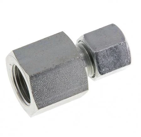 G 3/8'' x 8L Zinc plated Steel Straight Cutting Ring 315 Bar DIN 2353