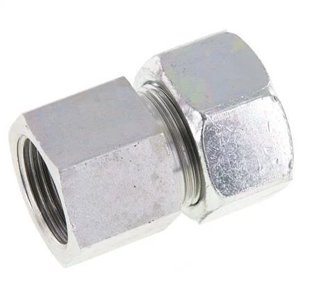 G 1'' x 25S Zinc plated Steel Straight Cutting Ring 400 Bar DIN 2353