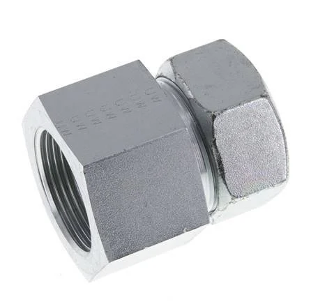 G 1 1/4'' x 35L Zinc plated Steel Straight Cutting Ring 160 Bar DIN 2353