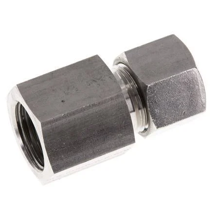 G 1/2'' x 12S Stainless steel Straight Cutting Ring 630 Bar DIN 2353
