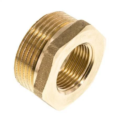 G 3/4'' x G 1 1/4'' F/M Brass Reducing Ring 16 Bar