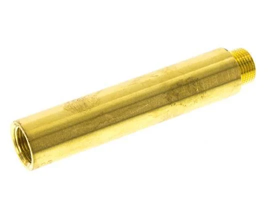 G 3/8'' F/M Brass Extension DIN 3523 - 100 mm