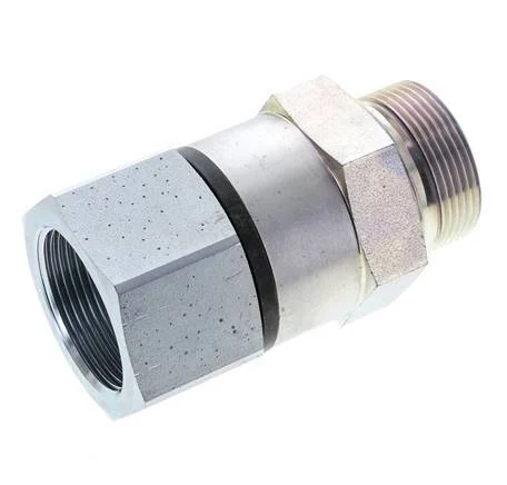 G 1 1/2'' F/M Zinc plated Steel Swivel Joint 315 Bar - Hydraulic - High-pressure